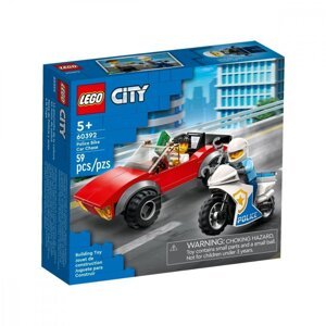 LEGO CITY RENDORSEGI MOTOROS AUTOS ULDOZES /60392/