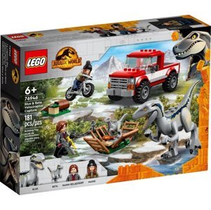 LEGO JURASSIC WORLD KEK ES BETA VELOCIRAPTOROK ELFOGASA /76946/