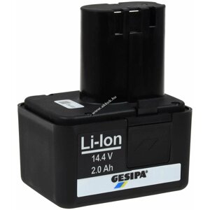 Eredeti Gesipa Li-Ion szegecselőgép akku PowerBird 14,4V 1,3Ah