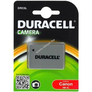 Duracell akku Canon Digital IXUS 900ti (Prémium termék)