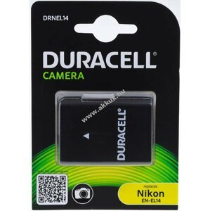 Duracell akku Nikon típus EN-EL14 1100mAh (Prémium termék)
