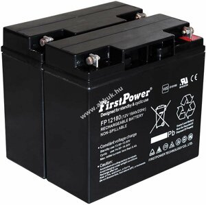 FirstPower ólom zselés akku szünetmenteshez APC Smart-UPS 1500 12V 18Ah VdS