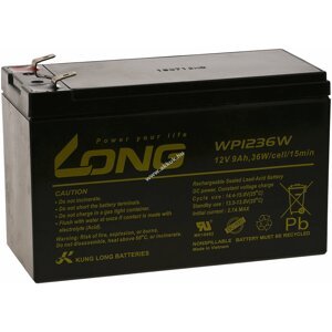 Kung Long ólom zselés akku APC Power Saving Back-UPS BE550G-GR 9Ah 12V (helyettesíti 7,2Ah / 7Ah