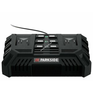 Eredeti Parkside PDSLG 20 A1 dupla akku gyorstöltő készülék X 20V team sorozat