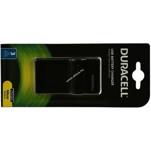 DURACELL töltő + USB-kábel kompatibilis Nikon akkutípus DRNEL14, EN-EL14