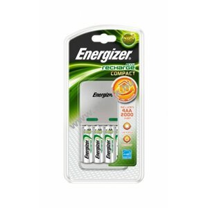 Energizer compact AA akkutöltő + 4db ceruza akku 2000mAh