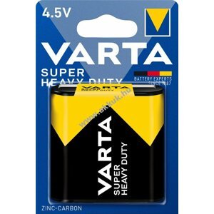Varta Super heavy duty 3R12 laposelem 4.5V 1db/csomag
