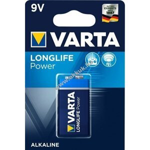 Varta Longlife Power 6LR61/6LP3146/9V Block elem (4922)