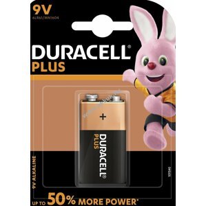Duracell elem Plus Power 6LR61 / PP3 9V-Block 1db/csom.