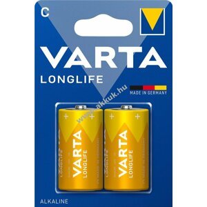 Varta Longlife elem 4014/LR14/C/Baby/Bébi 2db/csom.
