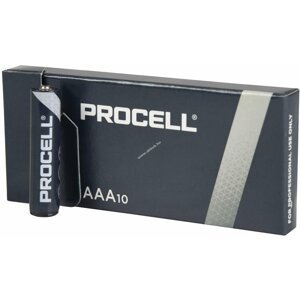 Procell (Duracell) industrial ipari elem MN2400 LR03 AAA Micro 10db/csom.