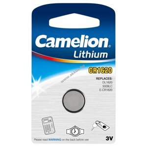 Camelion lithium gombelem CR1620 1db/csom.
