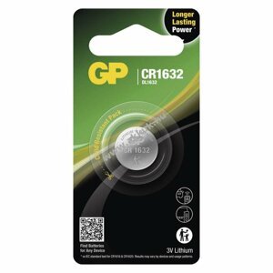 GP Lítium gombelem CR1632 1db/csomag - Kiárusítás!
