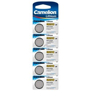 Camelion lithium gombelem CR2016 5db/csom.