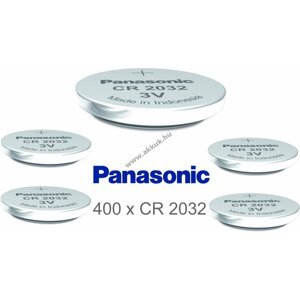 Panasonic Lithium gombelem CR2032 / DL2032 / ECR2032 400db/csom.