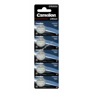 Camelion lithium gombelem CR 2032 5db/csom.