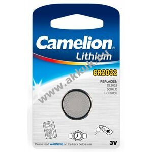 Camelion lithium gombelem CR2032 1db/csom.