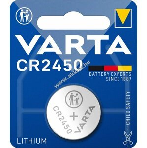 Varta CR2450 Lithium gombelem  (6450)