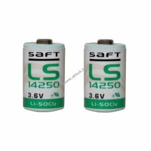 2db Saft lithium elem  LS14250 1/2AA 3,6Volt