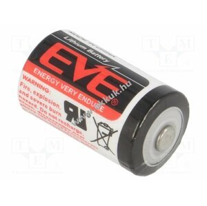 EVE Lithium elem típus 14250 3.6V, 1200mAh