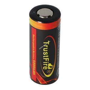 Trustfire 26650 Li-Ion akku 3.7V, 5000mAh