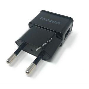 Eredeti Samsung hálózati töltő / töltő adapter Samsung Galaxy S3/S3 mini fekete
