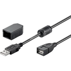 USB 2.0 Hi-Speed hosszabbító kábel 2m