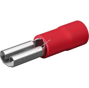 Csúszósaru anya 2.8mm x 0.8mm, piros, 100db/csomag