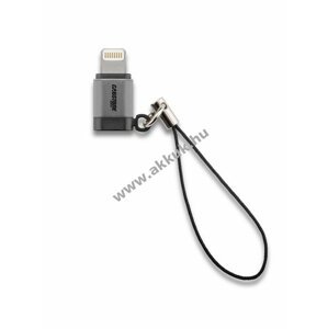 Cabstone USB-adapter, átalakító Apple Lightning -> Micro USB kábel (MFI) kulcstartó