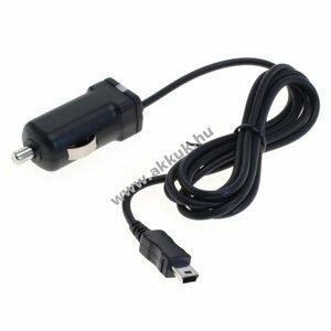 Autós töltőkábel / töltő / autós töltő szivargyújtó csatlakozás Mini USB 1A