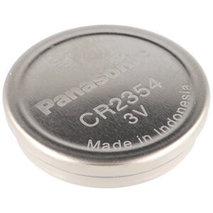 Panasonic CR2354 Lithium elem negatív póluson lévő bemélyedéssel