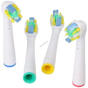 4db Deep Cleaning Brush csere elektromos fogkefefej Oral-B D10, D12, D16