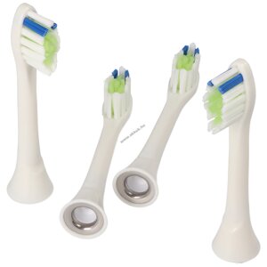 4db Whitening Cleaning Brush csere elektromos fogkefefej Philips HX3, HX6, HX8, HX9 széria