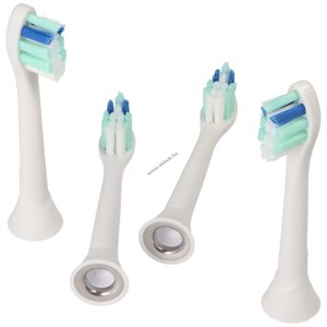4db Gum Care Cleaning Brush csere elektromos fogkefefej Philips HX3, HX6, HX8, HX9 széria