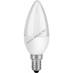 Goobay LED-gyertya izzó 5W (33W) foglalat E14 350lm meleg-fehér (2700K) nem szabályozható fényerejű