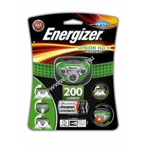 Energizer headlight / fejlámpa Vision HD 200lumen + 3db AAA elem HDB322