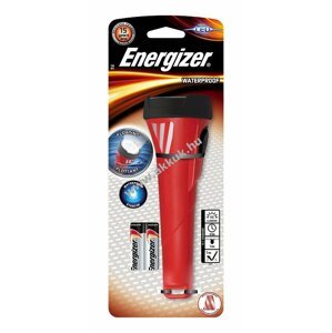 ENERGIZER Waterproof LED-es vízálló elemlámpa + 2db AA ceruza elem