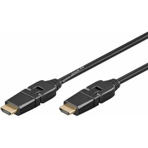 Nagy sebességű HDMI kábel (A típus) > HDMI dugó (A típus) 360 fokban forgatható fejjel 1.5m