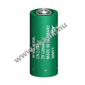 Varta lithium elem típus CR 2/3 AA 3V 1,35Ah (LiMnO2)