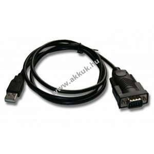 USB-soros (RS232 - 9 pin) átalakító adatkábel 80cm - Kiárusítás!