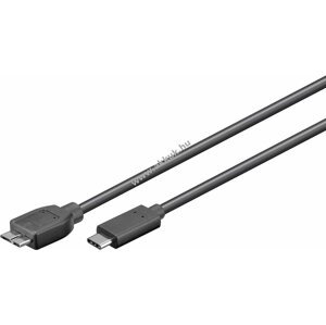 Goobay USB SuperSpeed kábel USB 3.0 A -> USB-C csatlakozó - 1m