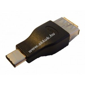 USB adapter USB-C - USB 3.0 fekete