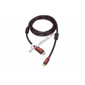 MINI HDMI -> HDMI kábel ,1.5m fekete