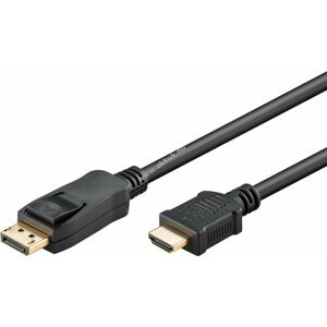 Goobay Displayport > HDMI kábel, 1m, fekete