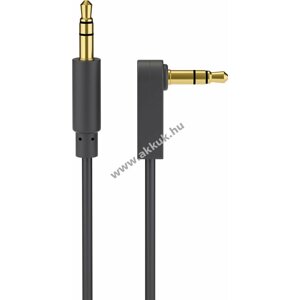 AUX audio csatlakozó kábel, 3,5 mm-es sztereó, 3 pines