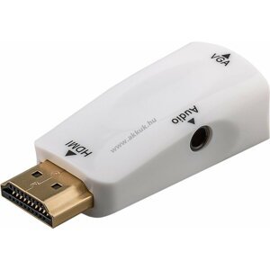 HDMI > VGA átalakító 3.5mm audio csatlakozóval
