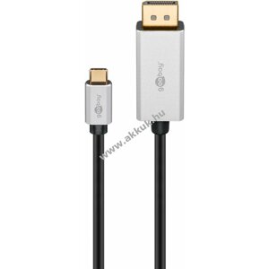 USB-C - DisplayPort adapter kábel, 3m