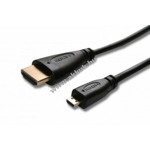 HDMI kábel (HDMI A -> HDMI micro D) 1,8m