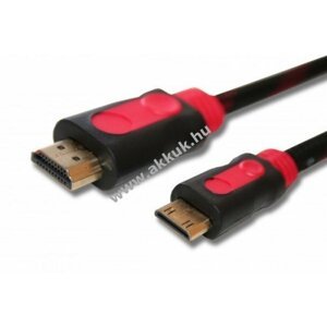 HDMI kábel (HDMI -> HDMI mini) 5m