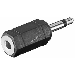 Audio-adapter 3,5mm jack mono -> 3,5mm jack alj sztereo